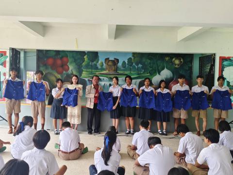 นางสมคิด ศิลาโชติ รองผู้อำนวยการโรงเรียนมัธยมโพนค้อ